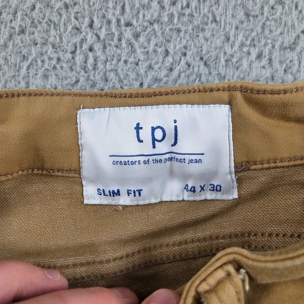 The Perfect Jean NYC Jeans Mens 44x30 Khaki Slim Fit Stretch‎ TPJ Pants